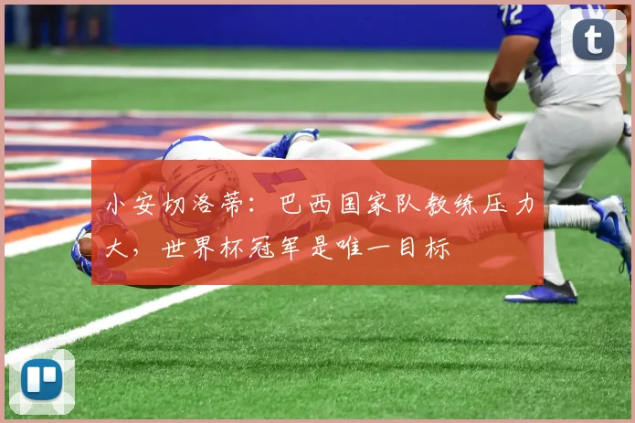 小安切洛蒂：巴西国家队教练压力大，世界杯冠军是唯一目标