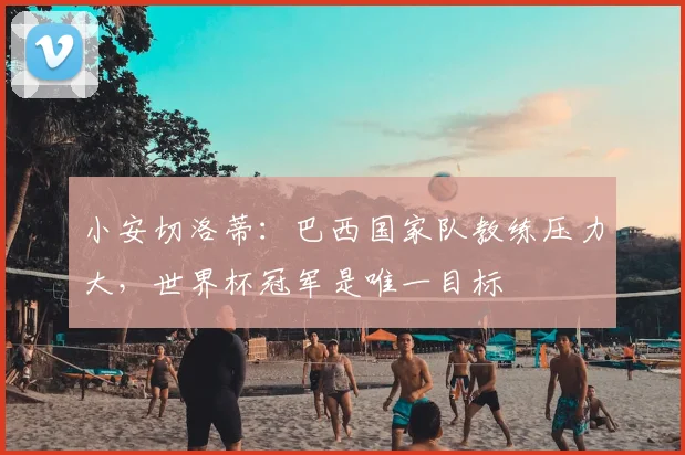 小安切洛蒂:巴西国家队教练压力大,世界杯冠军是唯一目标
